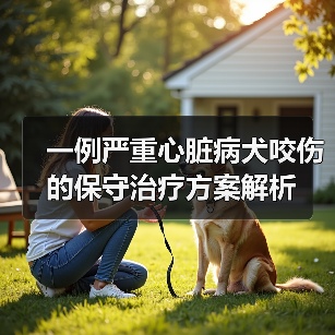 一例严重心脏病犬咬伤的保守治疗方案解析(图4)