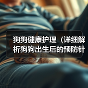 狗狗健康护理（详细解析狗狗出生后的预防针接种计划）(图2)