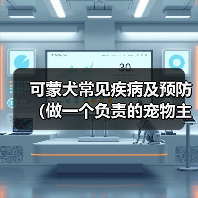 可蒙犬常见疾病及预防（做一个负责的宠物主人，让爱宠健康快乐）(图2)