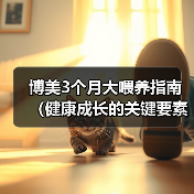 博美3个月大喂养指南（健康成长的关键要素和喂养技巧）(图2)