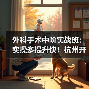 外科手术中阶实战班:实操多提升快!杭州开班(图1) 外科手术中阶实战班:实操多提升快!杭州开班(图1)