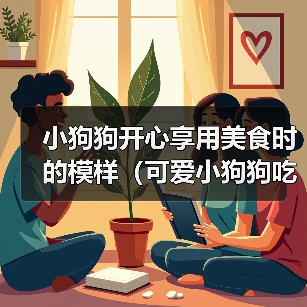 小狗狗开心享用美食时的模样(可爱小狗狗吃食物时的无尽欢乐)(图3) 小狗狗开心享用美食时的模样(可爱小狗狗吃食物时的无尽欢乐)(图3)