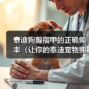 泰迪狗剪指甲的正确频率（让你的泰迪宠物拥有健康的爪子）(图2)