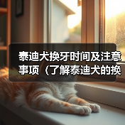 泰迪犬换牙时间及注意事项(了解泰迪犬的换牙周期,帮助它们健康成长)(图4) 泰迪犬换牙时间及注意事项(了解泰迪犬的换牙周期,帮助它们健康成长)(图4)