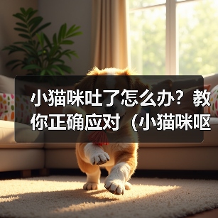 小猫咪吐了怎么办?教你正确应对(小猫咪呕吐原因及处理方法,保障爱宠健康)(图2) 小猫咪吐了怎么办?教你正确应对(小猫咪呕吐原因及处理方法,保障爱宠健康)(图2)