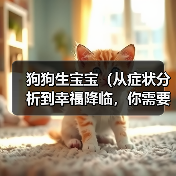 狗狗生宝宝(从症状分析到幸福降临,你需要知道的一切!)(图2) 狗狗生宝宝(从症状分析到幸福降临,你需要知道的一切!)(图2)