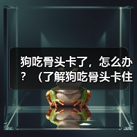 狗吃骨头卡了,怎么办?(了解狗吃骨头卡住的常见症状及应对措施)(图3) 狗吃骨头卡了,怎么办?(了解狗吃骨头卡住的常见症状及应对措施)(图3)