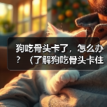 狗吃骨头卡了,怎么办?(了解狗吃骨头卡住的常见症状及应对措施)(图4) 狗吃骨头卡了,怎么办?(了解狗吃骨头卡住的常见症状及应对措施)(图4)