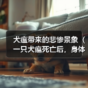 犬瘟带来的悲惨景象(一只犬瘟死亡后,身体经历了怎样的变化?)(图2) 犬瘟带来的悲惨景象(一只犬瘟死亡后,身体经历了怎样的变化?)(图2)
