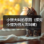 小猫大叫的原因(探究小猫为何大声叫喊)(图3) 小猫大叫的原因(探究小猫为何大声叫喊)(图3)