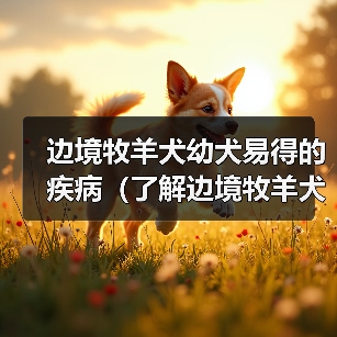 边境牧羊犬幼犬易得的疾病(了解边境牧羊犬幼犬常见疾病及预防措施)(图3) 边境牧羊犬幼犬易得的疾病(了解边境牧羊犬幼犬常见疾病及预防措施)(图3)
