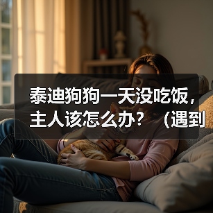 泰迪狗狗一天没吃饭,主人该怎么办?(遇到狗狗不吃饭的情况,要及时采取措施)(图1) 泰迪狗狗一天没吃饭,主人该怎么办?(遇到狗狗不吃饭的情况,要及时采取措施)(图1)