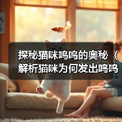 探秘猫咪呜呜的奥秘(解析猫咪为何发出呜呜声)(图4) 探秘猫咪呜呜的奥秘(解析猫咪为何发出呜呜声)(图4)