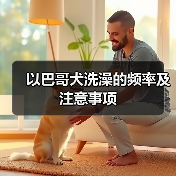 以巴哥犬洗澡的频率及注意事项(图1)
