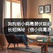 狗狗细小病毒潜伏期的长短揭秘(细小病毒潜伏期与预防关键要点分析)(图1) 狗狗细小病毒潜伏期的长短揭秘(细小病毒潜伏期与预防关键要点分析)(图1)