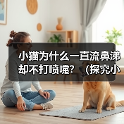 小猫为什么一直流鼻涕却不打喷嚏?(探究小猫流鼻涕的原因和处理方法)(图1) 小猫为什么一直流鼻涕却不打喷嚏?(探究小猫流鼻涕的原因和处理方法)(图1)