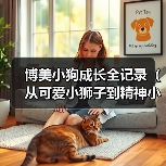 博美小狗成长全记录（从可爱小狮子到精神小伙伴，关注博美犬的成长历程）(图4)