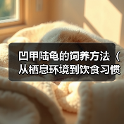 凹甲陆龟的饲养方法（从栖息环境到饮食习惯，全面了解凹甲陆龟饲养方法）(图3)