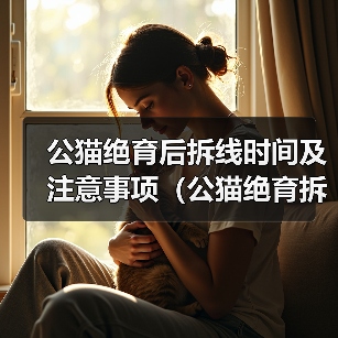 公猫绝育后拆线时间及注意事项（公猫绝育拆线时间及预防感染关键要素）(图2)