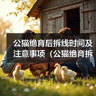 公猫绝育后拆线时间及注意事项（公猫绝育拆线时间及预防感染关键要素）(图3)
