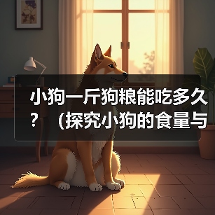小狗一斤狗粮能吃多久？（探究小狗的食量与狗粮消耗量，）(图1)