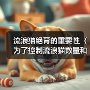 流浪猫绝育的重要性(为了控制流浪猫数量和维护人与动物的和谐共处)(图3) 流浪猫绝育的重要性(为了控制流浪猫数量和维护人与动物的和谐共处)(图3)