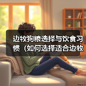 边牧狗粮选择与饮食习惯(如何选择适合边牧的狗粮和养成良好的饮食习惯)(图3) 边牧狗粮选择与饮食习惯(如何选择适合边牧的狗粮和养成良好的饮食习惯)(图3)