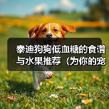 泰迪狗狗低血糖的食谱与水果推荐(为你的宠物选择合适的水果,让泰迪狗狗健康快乐)(图1) 泰迪狗狗低血糖的食谱与水果推荐(为你的宠物选择合适的水果,让泰迪狗狗健康快乐)(图1)