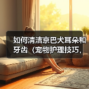 如何清洁京巴犬耳朵和牙齿（宠物护理技巧，提高京巴犬健康指数）(图4)