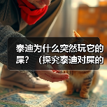泰迪为什么突然玩它的屎？（探究泰迪对屎的行为和动机）(图3)