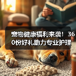 宠物健康福利来袭!360份好礼助力专业护理(图1) 宠物健康福利来袭!360份好礼助力专业护理(图1)