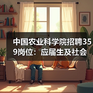 中国农业科学院招聘359岗位:应届生及社会人才速看(图1) 中国农业科学院招聘359岗位:应届生及社会人才速看(图1)