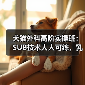 犬猫外科高阶实操班：SUB技术人人可练，乳糜胸手术怎么操作？(图4)