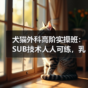 犬猫外科高阶实操班：SUB技术人人可练，乳糜胸手术怎么操作？(图3)