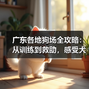 广东各地狗场全攻略：从训练到救助，感受犬类文化魅力(图1)