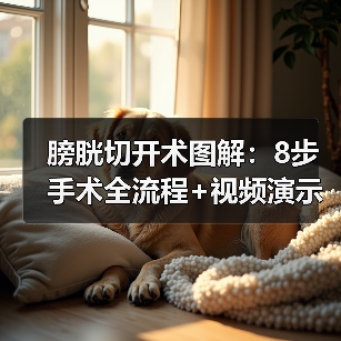 膀胱切开术图解:8步手术全流程+视频演示(图3) 膀胱切开术图解:8步手术全流程+视频演示(图3)