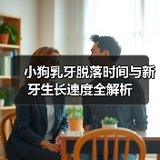 小狗乳牙脱落时间与新牙生长速度全解析