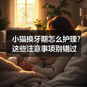 小猫换牙期怎么护理?这些注意事项别错过(图4) 小猫换牙期怎么护理?这些注意事项别错过(图4)