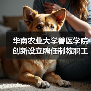 华南农业大学兽医学院创新设立聘任制教职工