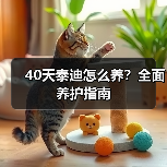 40天泰迪怎么养？全面养护指南(图1)