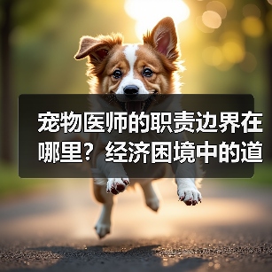 宠物医师的职责边界在哪里?经济困境中的道德抉择(图2) 宠物医师的职责边界在哪里?经济困境中的道德抉择(图2)