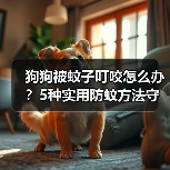 狗狗被蚊子叮咬怎么办?5种实用防蚊方法守护宠物健康(图4) 狗狗被蚊子叮咬怎么办?5种实用防蚊方法守护宠物健康(图4)