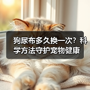 狗尿布多久换一次?科学方法守护宠物健康(图3) 狗尿布多久换一次?科学方法守护宠物健康(图3)
