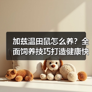 加兹温田鼠怎么养?全面饲养技巧打造健康快乐生活(图4) 加兹温田鼠怎么养?全面饲养技巧打造健康快乐生活(图4)