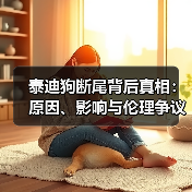 泰迪狗断尾背后真相:原因、影响与伦理争议(图2) 泰迪狗断尾背后真相:原因、影响与伦理争议(图2)