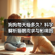狗狗每天睡多久?科学解析睡眠需求与影响因素(图4) 狗狗每天睡多久?科学解析睡眠需求与影响因素(图4)