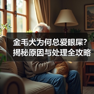 金毛犬为何总爱眼屎?揭秘原因与处理全攻略(图4) 金毛犬为何总爱眼屎?揭秘原因与处理全攻略(图4)