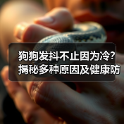 狗狗发抖不止因为冷？揭秘多种原因及健康防护指南(图2)