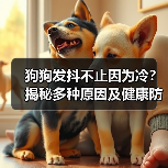 狗狗发抖不止因为冷？揭秘多种原因及健康防