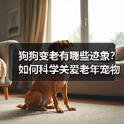 狗狗变老有哪些迹象?如何科学关爱老年宠物(图1) 狗狗变老有哪些迹象?如何科学关爱老年宠物(图1)
